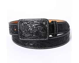 Genuine American Leather Belt - Unisex Black