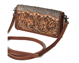 American Darling Hair-On and Leather Crossbody Bag 