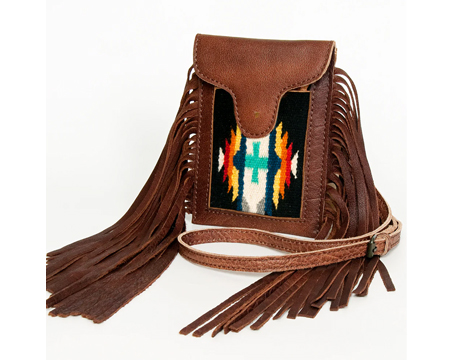 American Darling Western Leather Purse/Cell Holder
