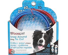 PDQ Dog Tie-Out - Large 10 ft Lead