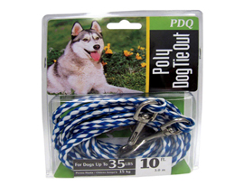 Braided Poly Rope Dog Tie-Out