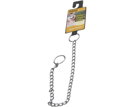 PDQ Choke Chain Dog Collar 12"