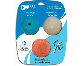 Chuckit!® Medley of Fetch Balls - Medium