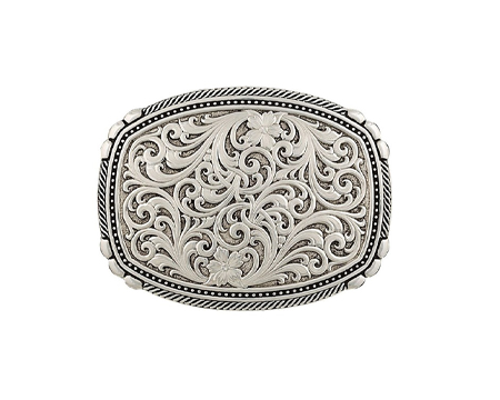 Montana Silversmiths® Silver Filigree/Floral Buckle