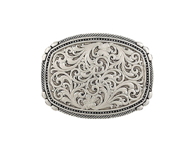 Montana Silversmiths® Silver Filigree/Floral Buckle