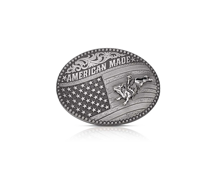 Montana Silversmiths® American Made Bull Rider Buckle