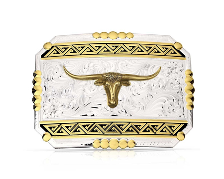 Montana Silversmiths® Vaquero Longhorn Belt Buckle