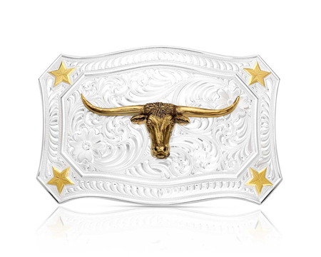 Montana Silversmiths® Lonestar Legacy Buckle with Longhorn
