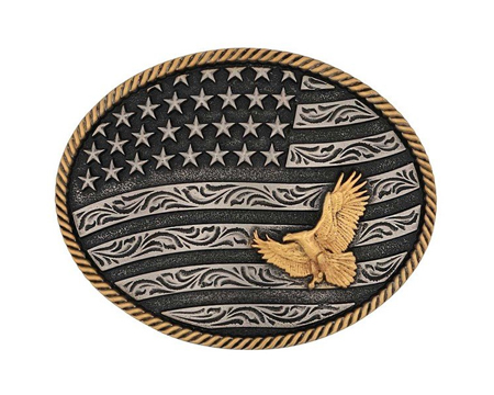 Montana Silversmiths® Freedoms Majesty Belt Buckle