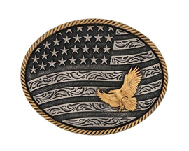 Montana Silversmiths® Freedoms Majesty Belt Buckle