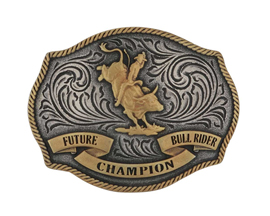 Montana Silversmiths® Future Bull Rider Champion Buckle