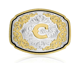 Montana Silversmiths® Western Initial C Buckle