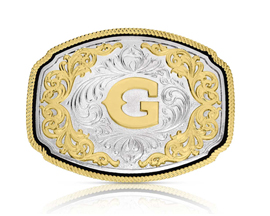 Montana Silversmiths® Western Initial G Buckle