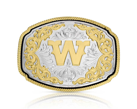 Montana Silversmiths® Western Initial W Buckle