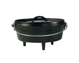 Lodge® 4-Quart Cast Iron Camp Oven, 10"