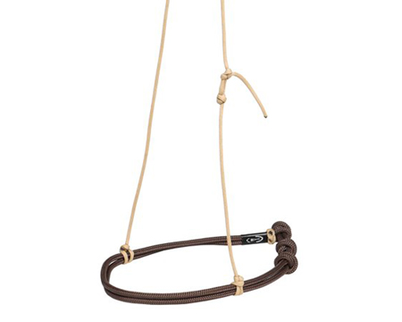 Equine Tack & Nutritionals® Walsh Rope Caveson - Brown