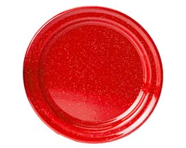 GSI Outdoors Enamelware Plates - Red