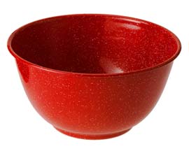 GSI Outdoors Enamelware Mixing Bowls - Red