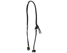 Berlin Custom Leather® Tack Rope Series Headstall - Black