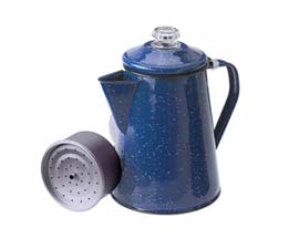 GSI Outdoors Enamelware Percolators - Blue