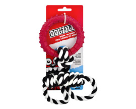 Dogzilla® Rope 'N Ring Tug