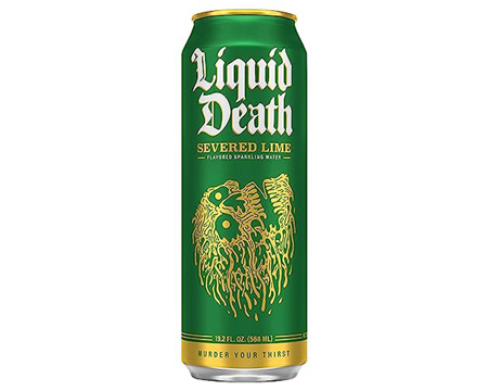 Liquid Death® 19.2 oz. Sparkling Water - Severed Lime