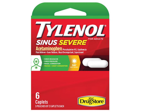 Tylenol® Sinus Severe Multi Sympton Medicine - 6 Caplets