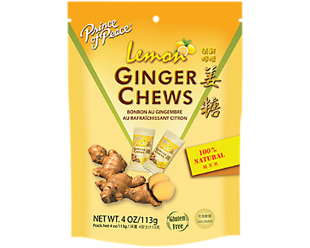 Prince of Peace® 4 oz. Lemon Ginger Chews