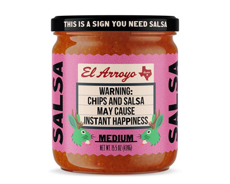 El Arroyo® 15.5 oz. Medium Hot Sauce Jar