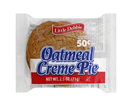 Little Debbie® 2.5 oz. Oatmeal Crème Pie - Single
