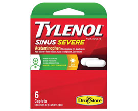 Tylenol® Sinus Severe Multi Sympton Medicine - 6 Caplets