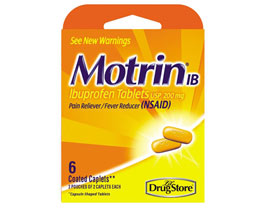 Motrin® Impulse Ibuprofen Tablets - 6 Caplets