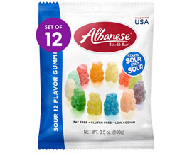 Albanese® Sour 12 Flavor 3.5oz. Gummi Bears