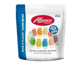 Albanese® Sour 12 Flavor 32 oz. Gummi Bears 