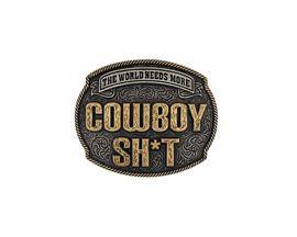 Montana Silversmiths® Cowboy Maverick Belt Buckle
