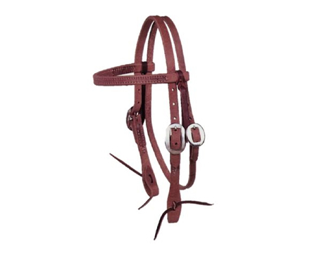 Pony Headstall with Stainless Steel Hardware