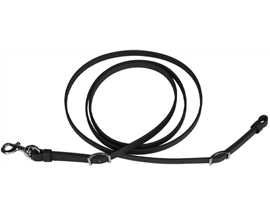 Beta Roper Reins - Black 1/2" x 8 