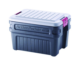 Rubbermaid® ActionPacker 24 Ga. Lockable Latch Storage Container