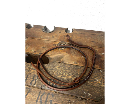 Oiled Livestock Whip Over & Under