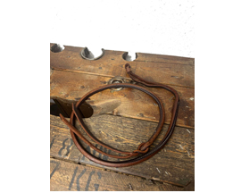 Oiled Livestock Whip Over & Under