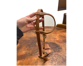 Berlin One Ear Headstall with Stainless Steel Hardware