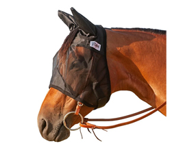 Quiet Ride Standard Fly Mask with Ears - Arab/Small Horse