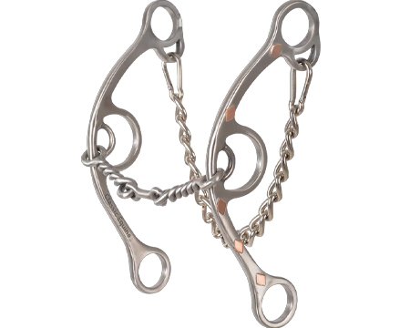Long Shank Twisted Wire Dogbone Bar Bit