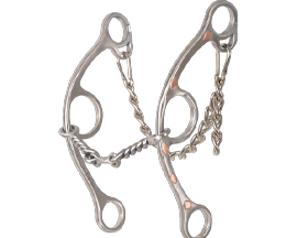 Long Shank Twisted Wire Dog Bone Bit
