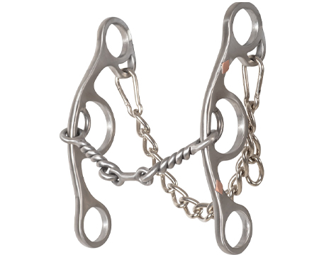 Short Twisted Wire Dogbone Barrel Bit 