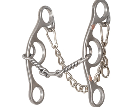 Short Twisted Wire Dogbone Barrel Bit 