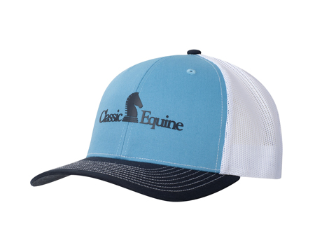 Classic Equine® Logo Cap - Columbia Blue/White/Navy