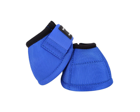 Classic Equine® Dyno Turn Bell Boots - Blue Medium