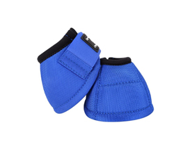 Classic Equine® Dyno Turn Bell Boots - Blue Medium