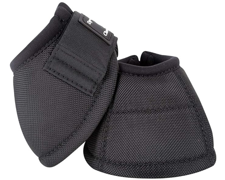Classic Equine® Dyno No-Turn Bell Boots - Black Small
